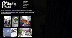 Desktop Screenshot of gumusotel.com.tr