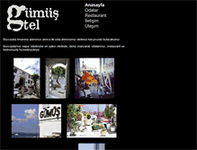 Tablet Screenshot of gumusotel.com.tr